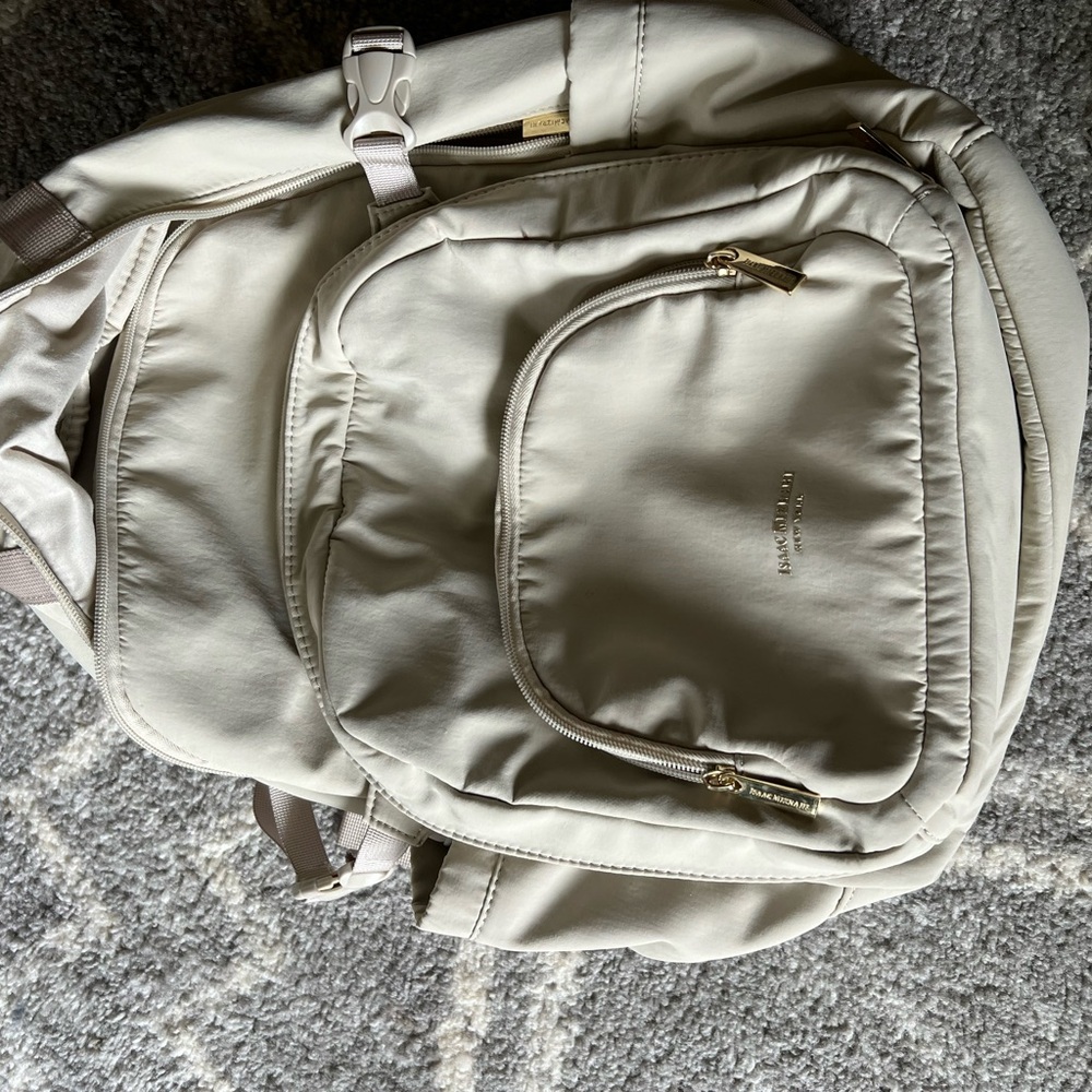 Isaac Mirahi Cream Backpack